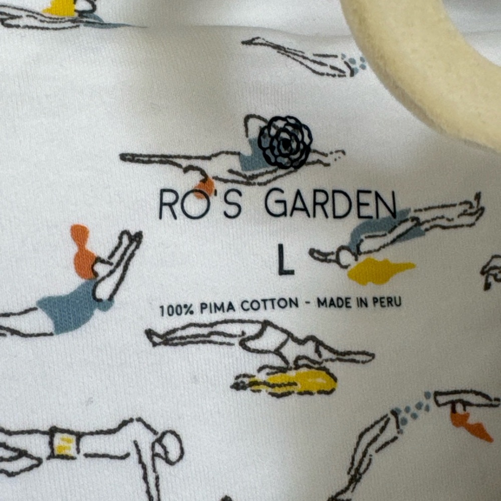Ro’s garden pajama set never worn size L - Picture 6 of 6